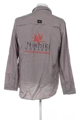 Herrenhemd Unbranded, Größe L, Farbe Grau, Preis 30,99 €
