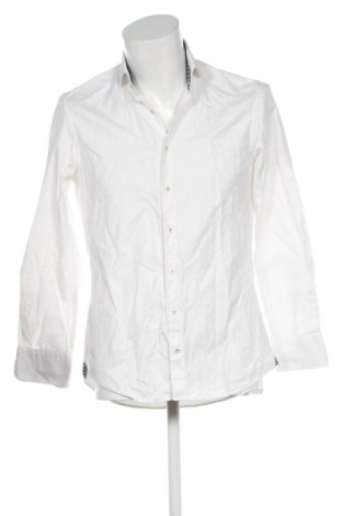 Herrenhemd Unbranded, Größe M, Farbe Weiß, Preis € 14,74