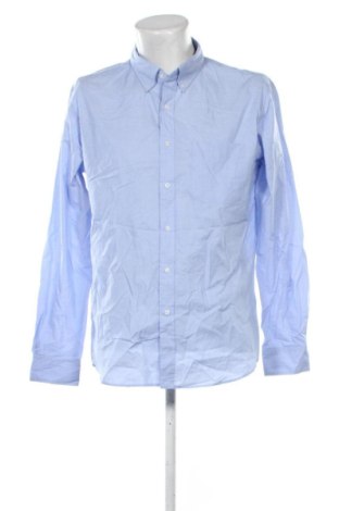 Ανδρικό πουκάμισο Uniqlo, Μέγεθος L, Χρώμα Μπλέ, Τιμή 20,99 €