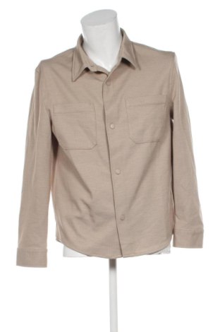 Мъжка риза Zara, Размер L, Цвят Бежов, Цена 17,89 €