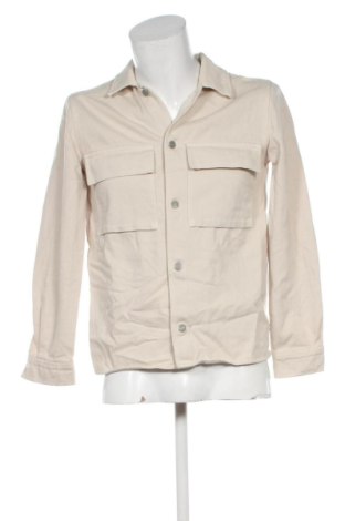 Мъжка риза Zara, Размер S, Цвят Екрю, Цена 17,89 €