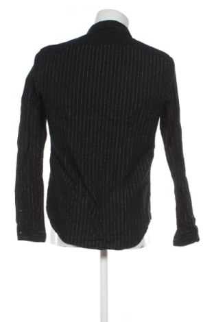 Мъжка риза Zara, Размер M, Цвят Черен, Цена 17,89 €