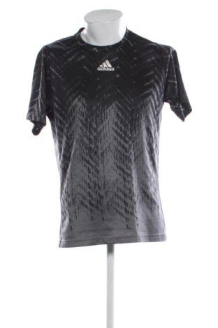 Herren Shirt Adidas, Größe L, Farbe Grau, Preis 17,99 €