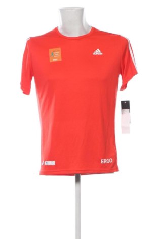 Męski T-shirt Adidas, Rozmiar M, Kolor Czerwony, Cena 166,99 zł