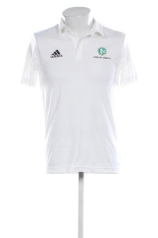 Herren Shirt Adidas, Größe S, Farbe Weiß, Preis 17,99 €