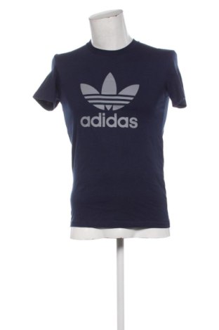Męski T-shirt Adidas, Rozmiar S, Kolor Niebieski, Cena 72,99 zł