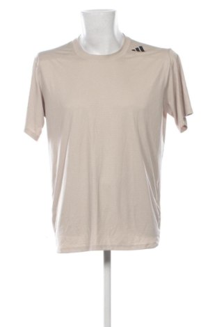 Tricou de bărbați Adidas, Mărime L, Culoare Bej, Preț 85,99 Lei