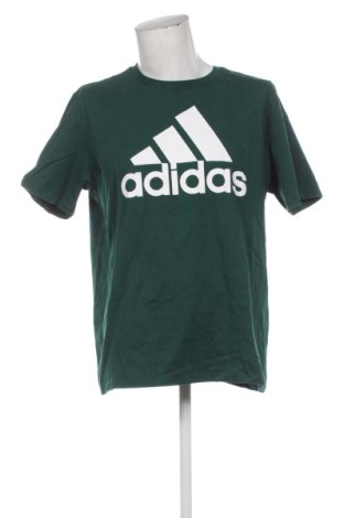 Ανδρικό t-shirt Adidas, Μέγεθος XL, Χρώμα Πράσινο, Τιμή 16,99 €