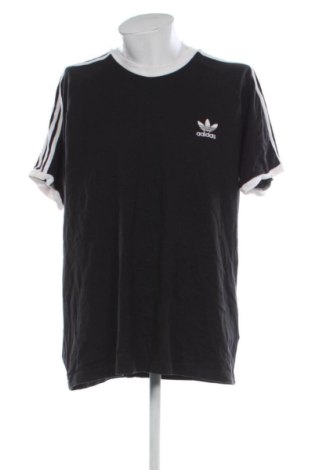 Ανδρικό t-shirt Adidas, Μέγεθος XXL, Χρώμα Μαύρο, Τιμή 14,00 €