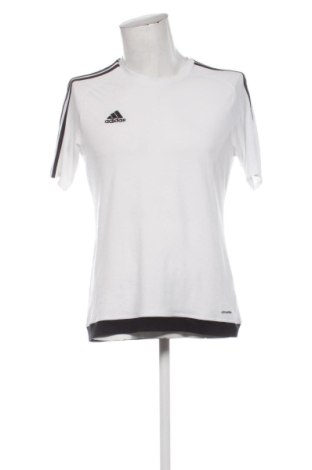 Herren Shirt Adidas, Größe M, Farbe Weiß, Preis 17,99 €