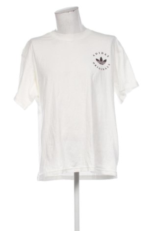 Męski T-shirt Adidas Originals, Rozmiar XXL, Kolor Biały, Cena 171,47 zł