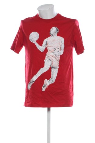 Мъжка тениска Air Jordan Nike, Размер M, Цвят Червен, Цена 19,42 €