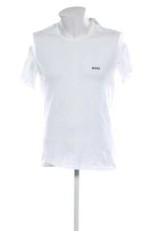 Męski T-shirt BOSS, Rozmiar L, Kolor Biały, Cena 187,60 zł