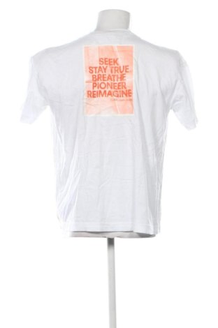 Herren Shirt Calvin Klein Jeans, Größe S, Farbe Weiß, Preis 22,99 €
