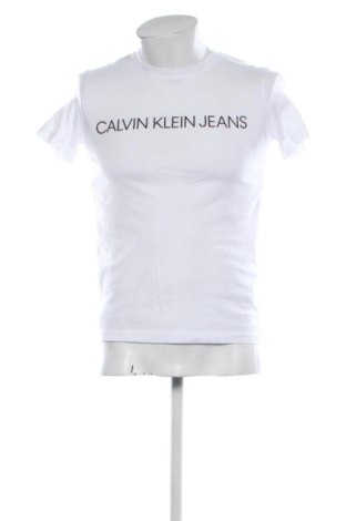 Ανδρικό t-shirt Calvin Klein Jeans, Μέγεθος S, Χρώμα Λευκό, Τιμή 17,00 €