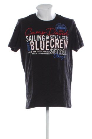Мъжка тениска Camp David, Размер XL, Цвят Черен, Цена 14,31 €