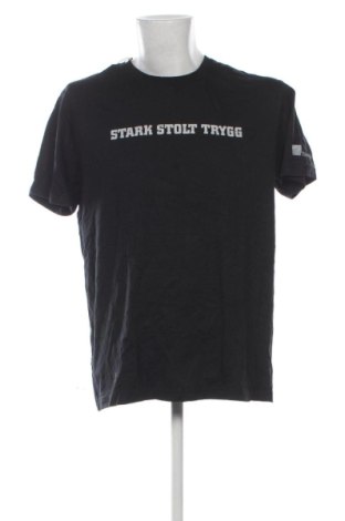 Męski T-shirt Cotto, Rozmiar XL, Kolor Czarny, Cena 83,99 zł
