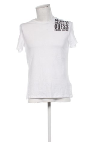 Herren Shirt Guess, Größe M, Farbe Weiß, Preis 39,32 €