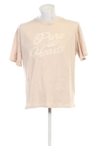 Tricou de bărbați H&M Divided, Mărime M, Culoare Bej, Preț 51,00 Lei