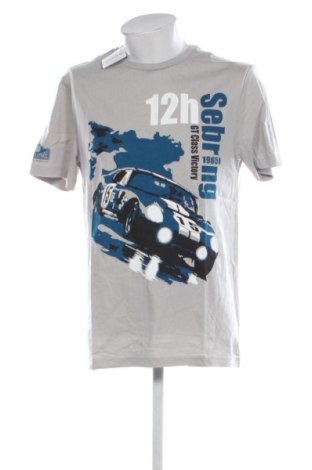 Herren T-Shirt Hunziker, Größe L, Farbe Grau, Preis € 10,00