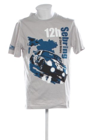 Herren T-Shirt Hunziker, Größe L, Farbe Grau, Preis € 10,00