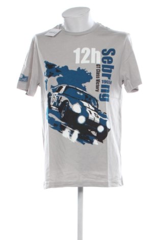 Herren T-Shirt Hunziker, Größe L, Farbe Grau, Preis € 10,00