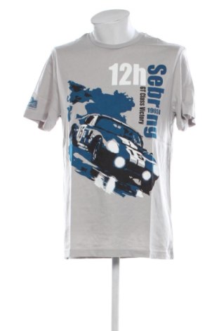 Ανδρικό t-shirt Hunziker, Μέγεθος L, Χρώμα Γκρί, Τιμή 10,00 €