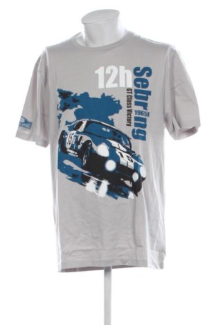 Ανδρικό t-shirt Hunziker, Μέγεθος XXL, Χρώμα Γκρί, Τιμή 10,00 €
