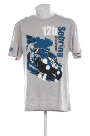 Ανδρικό t-shirt Hunziker, Μέγεθος XXL, Χρώμα Γκρί, Τιμή 10,00 €