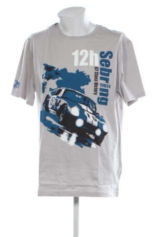 Ανδρικό t-shirt Hunziker, Μέγεθος XXL, Χρώμα Γκρί, Τιμή 10,00 €