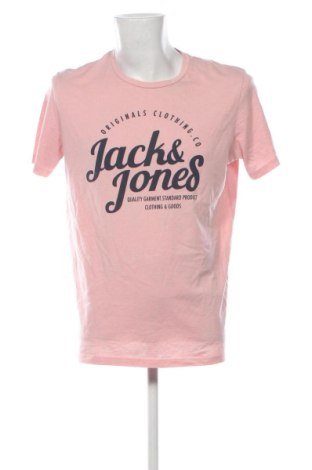 Ανδρικό t-shirt Jack & Jones, Μέγεθος XL, Χρώμα Σάπιο μήλο, Τιμή 12,99 €