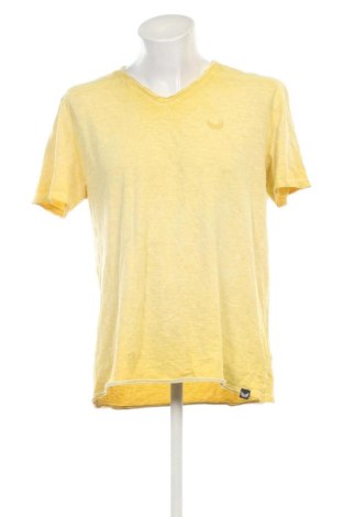 Męski T-shirt Kaporal, Rozmiar XL, Kolor Żółty, Cena 40,99 zł