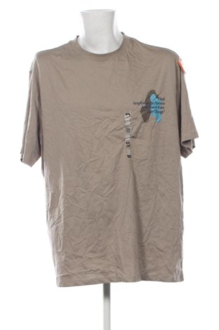 Мъжка тениска Kiabi, Размер 4XL, Цвят Бежов, Цена 16,36 €