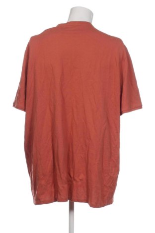 Ανδρικό t-shirt Kiabi, Μέγεθος 5XL, Χρώμα Κόκκινο, Τιμή 18,99 €