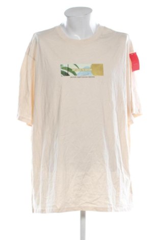 Мъжка тениска Kiabi, Размер 5XL, Цвят Бежов, Цена 16,36 €