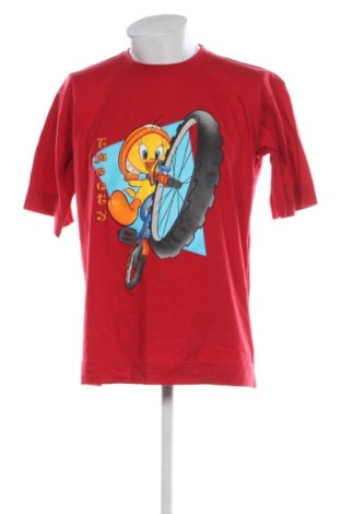 Herren T-Shirt Looney Tunes, Größe L, Farbe Rot, Preis € 10,00