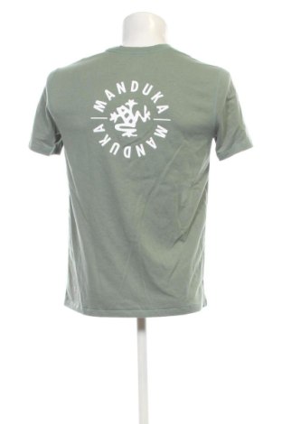 Herren T-Shirt Manduka, Größe M, Farbe Grün, Preis € 9,70