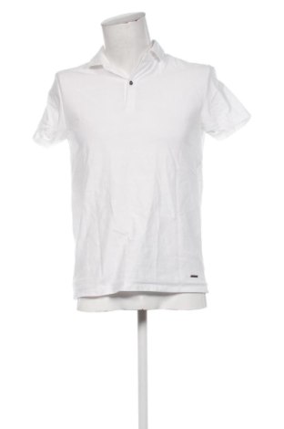 Tricou de bărbați Massimo Dutti, Mărime M, Culoare Alb, Preț 130,33 Lei