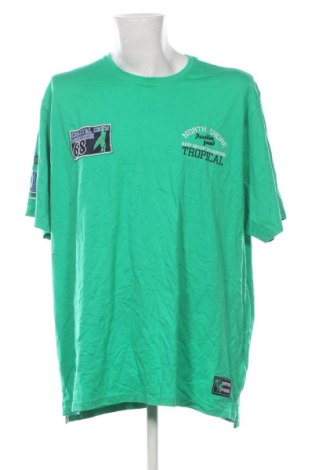 Мъжка тениска Okay, Размер 5XL, Цвят Зелен, Цена 12,27 €