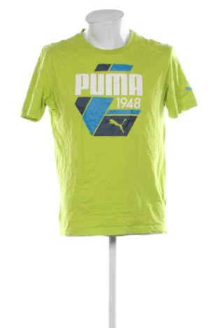 Мъжка тениска PUMA, Размер XL, Цвят Зелен, Цена 14,31 €