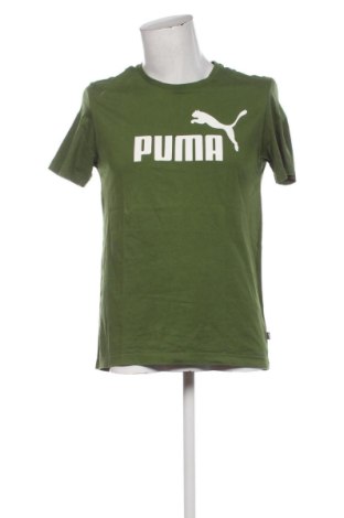 Мъжка тениска PUMA, Размер M, Цвят Зелен, Цена 13,29 €