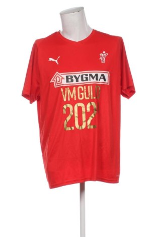 Ανδρικό t-shirt PUMA, Μέγεθος XXL, Χρώμα Κόκκινο, Τιμή 13,81 €