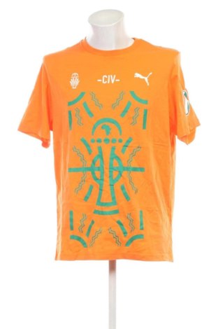 Мъжка тениска PUMA, Размер XL, Цвят Оранжев, Цена 32,21 €