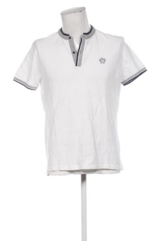 Мъжка тениска Piazza Italia, Размер XL, Цвят Бял, Цена 10,22 €