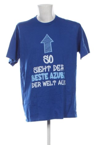 Мъжка тениска Port & Company, Размер XXL, Цвят Син, Цена 10,22 €
