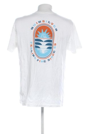 Tricou de bărbați Quiksilver, Mărime L, Culoare Alb, Preț 107,99 Lei