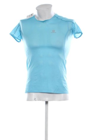 Ανδρικό t-shirt Salomon, Μέγεθος S, Χρώμα Μπλέ, Τιμή 17,00 €