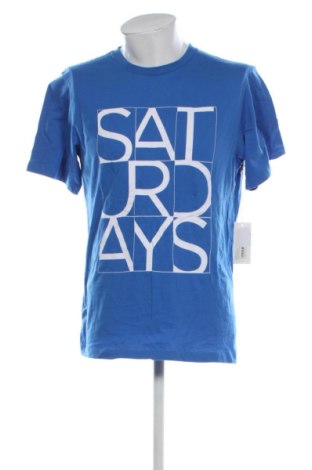 Pánske tričko  Saturdays NYC, Veľkosť XL, Farba Modrá, Cena  52,95 €