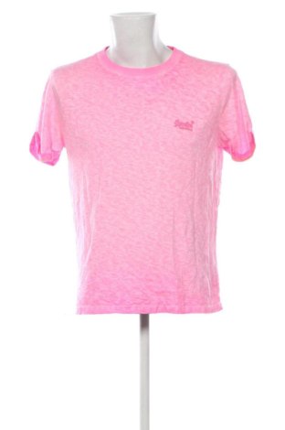 Tricou de bărbați Superdry, Mărime XL, Culoare Roz, Preț 56,99 Lei