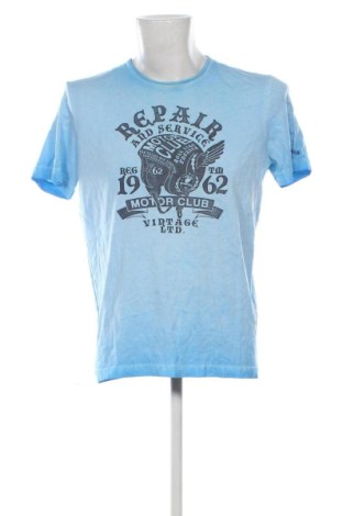 Herren Shirt Tom Tailor, Größe M, Farbe Blau, Preis 9,99 €